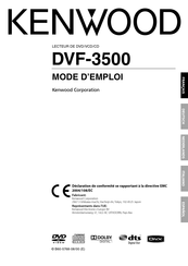 Kenwood DVF-3500 Mode D'emploi
