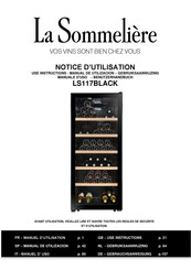 La Sommeliere LS117BLACK Notice D'utilisation