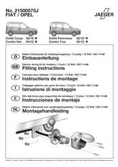 Jaeger 21500575J Instructions De Montage