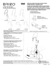 Brizo LITZE & SOLNA 64144LF Serie Manuel D'installation