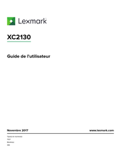 Lexmark XC2130 Guide De L'utilisateur