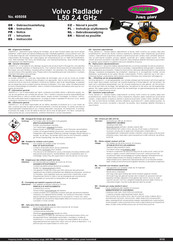 Jamara GERMANY Volvo Radlader L50 2,4 GHz Notice