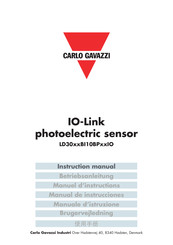 CARLO GAVAZZI LD30 BI10BP IO Série Manuel D'instructions