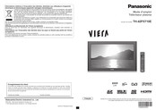 Panasonic VIERA TH-42PX710E Mode D'emploi