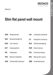 Nordic Deltaco ARM-410 Manuel D'utilisation