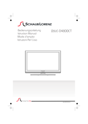 SchaubLorenz 26LE-D4800CT Mode D'emploi