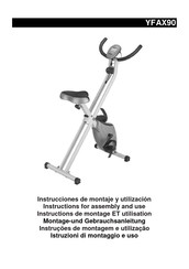 BH FITNESS YFAX90 Instructions De Montage Et Utilisation