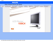 Philips 150C4FS/00 Mode D'emploi