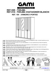 Gami THELMA H1Z 189 Instructions De Montage