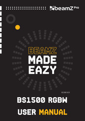 Beamz Pro BS1500 RGBW Mode D'emploi