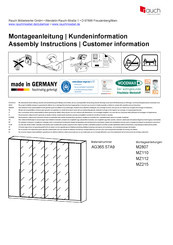 Rauch AG365.57A9 Instructions De Montage