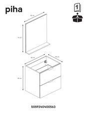 castorama piha 5059340400563 Mode D'emploi