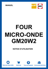 Proline GM20W2 Notice D'utilisation