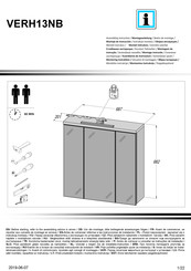 Forte VERIS VERH13NB Notice De Montage