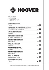Hoover HOZP7876B Notice D'emploi Et D'installation