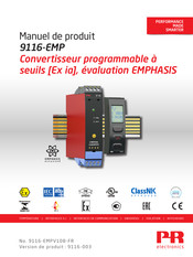 PR electronics 9116-EMP Manuel De Produit