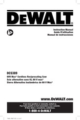 DeWalt DCS389 Guide D'utilisation