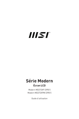 MSI Modern MD272XP Guide D'utilisation