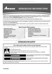 Amana ASD2522VR Instructions D'utilisation