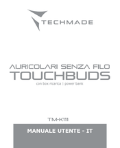 Techmade TOUCHBUDS Manuel D'utilisation