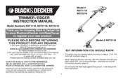 Black & Decker NST2218 Manuel D'instructions
