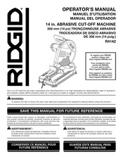 Rigid R4142 Manuel D'utilisation