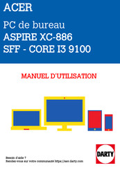 Acer Aspire XC-886 Manuel D'utilisation