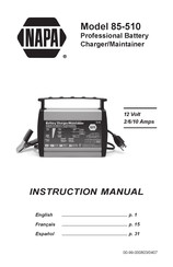 Napa 85-510 Manuel D'instructions