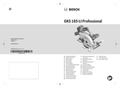 Bosch GKS 185-LI Professional Notice Originale