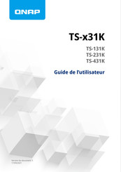 QNAP TS-131K Guide De L'utilisateur