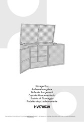 Costway HW70539 Mode D'emploi