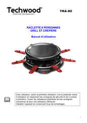 TECHWOOD TRA-80 Manuel D'utilisation