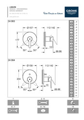 Grohe LINEARE 24 063 Manuel D'installation