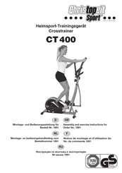 Christopeit Sport CT 400 Notice De Montage Et D'utilisation