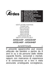 ARDES AR5AM35P Mode D'emploi