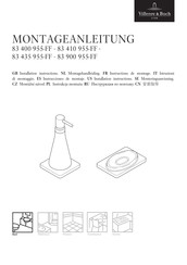 Villeroy & Boch 83 410 955-FF Instructions De Montage