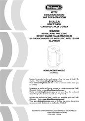 DeLonghi DSJM350 Mode D'emploi