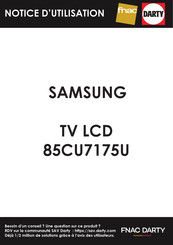 Samsung QN9 C Série Mode D'emploi