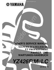 Yamaha YZ426F/LC Manuel D'atelier