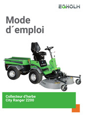 Egholm City Ranger 2200 Mode D'emploi