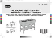 Keter DARWIN 1654769 Instructions De Montage