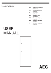 AEG ORK7M391DX Manuel D'utilisation