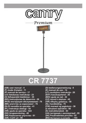 camry Premium CR 7737 Mode D'emploi