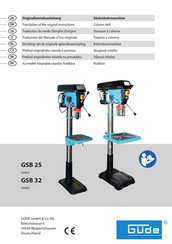 Güde GSB 32 Traduction Du Mode D'emploi D'origine