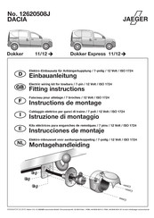 Jaeger 12620508J Instructions De Montage