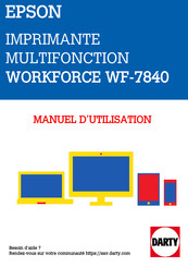 Epson WF-7840 Guide D'utilisation