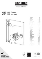 Kärcher WRP 1000 Classic Mode D'emploi