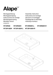 Alape WT.SR650 Instructions De Montage