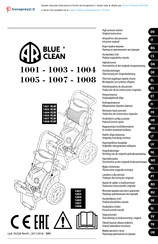 Blue Clean 1005 RLW Traduction Des Instructions Originales
