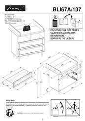 finori BLI67A/137 Instructions De Montage